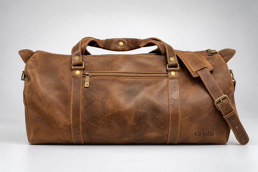 Bolso de Viaje de Cuero