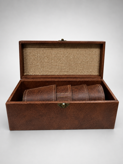 Juego de Cachos Caja Eco Cuero
